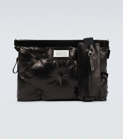 Maison Margiela Black Glam Slam Quilted Shoulder Bag