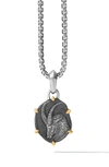 David Yurman Zodiac Pendant In Silverapricorn