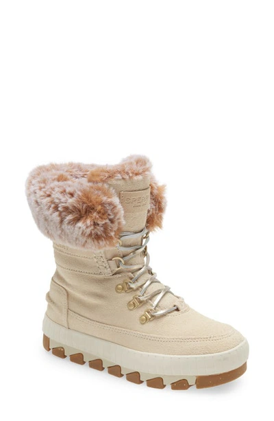 Sperry Women's Torrent Lace-up Winter Boot Women's Shoes In Ivory