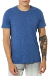 Atm Anthony Thomas Melillo Slub Crewneck T-shirt In Ocean