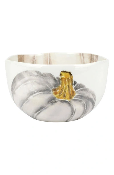 Vietri Pumpkins Small Deep Serving Bowl In Multi