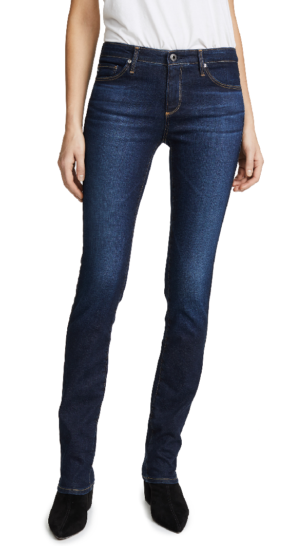Ag 'Harper' Slim Straight Leg Jeans (Smitten) | ModeSens
