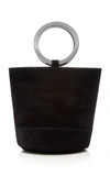 Simon Miller Bonsai 30cm Nubuck Bucket Bag In Black