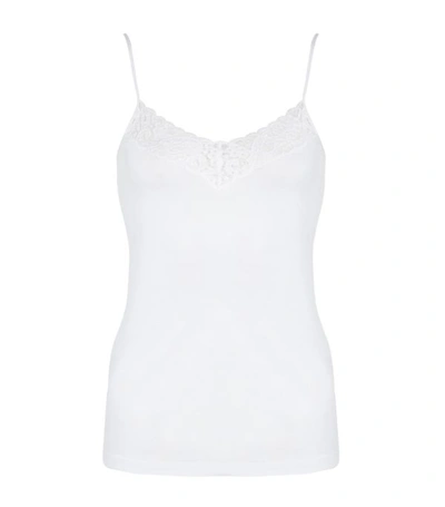 Hanro V-neck Moments Camisole In White