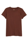 Madewell Northside Vintage Tee In Hot Cocoa