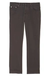 Ag Houndstooth Everett Sud Straight Leg Pants In Houndstooth Field Stone