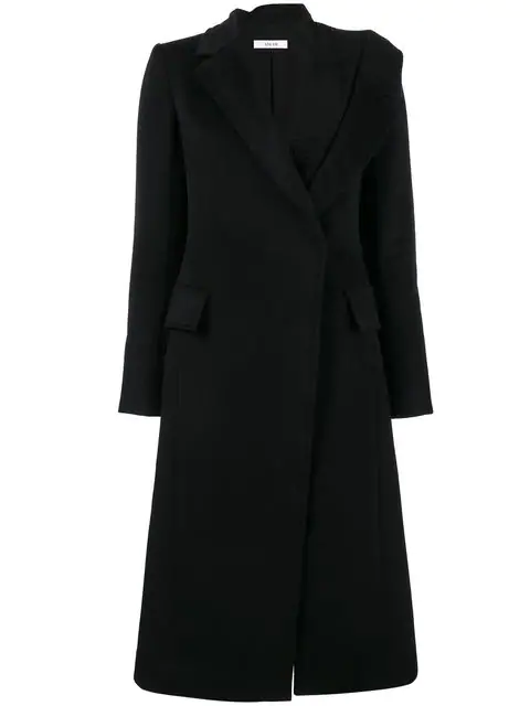 Adeam Asymmetric Tailored Coat - Black | ModeSens