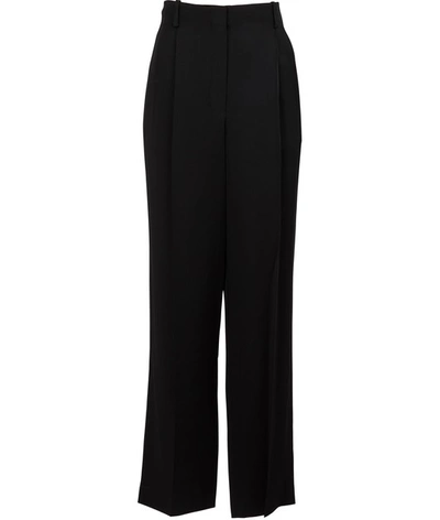 The Row Sinoma Flare Wool-blend Trouser S In Black