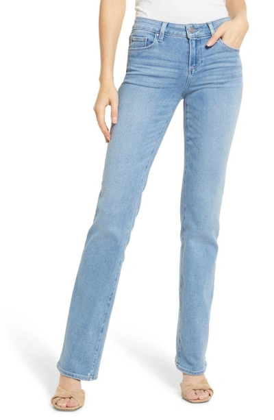 Paige Sloane Low Rise Bootcut Jeans In Denim