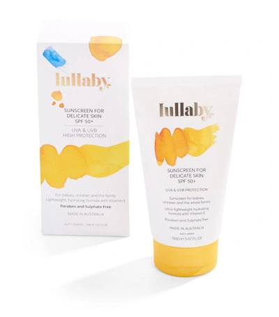 Lullaby Skincare Spf 50+ Sunscreen (200g) In White
