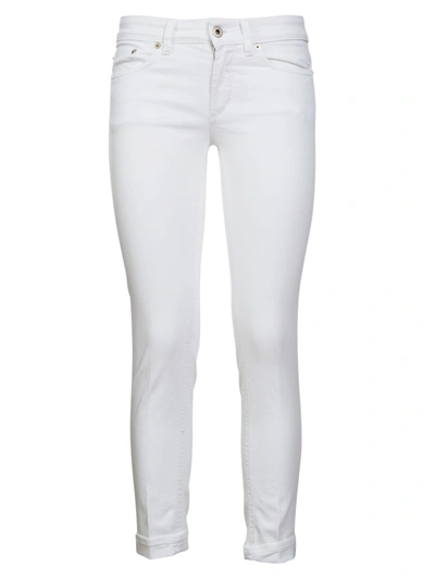 Dondup Slim-fit Jeans In Bianco