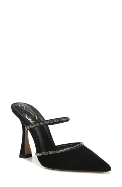 Sam Edelman Women's Anita Pointed Toe Dress Mules Women's Shoes In Black