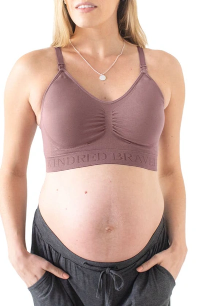 Kindred Bravely Simply Sublime Seamless Nursing Bra In Twilight