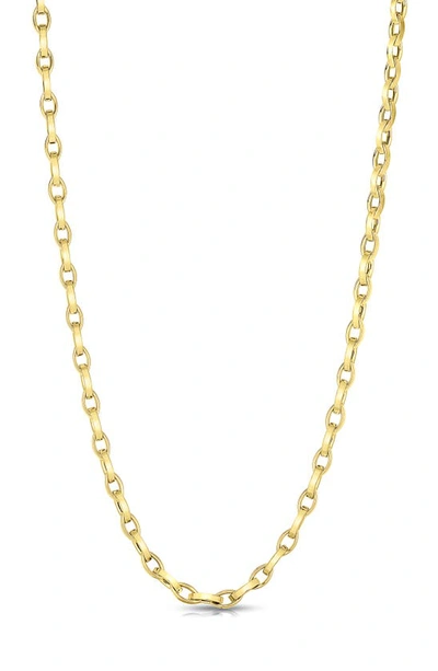 Roberto Coin Chain Necklace In Yellow Gold