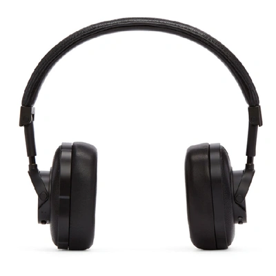 Master & Dynamic Mw60 Leather On-ear Wireless Headphones In Black/black