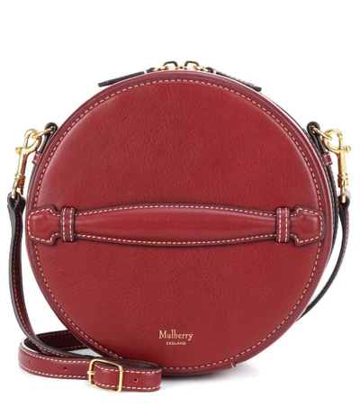 Mulberry Trunk Leather Shoulder Bag In Lright Crimsoe ModeSens