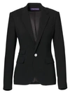 Ralph Lauren Iconic Style Parker Wool Jacket In Black