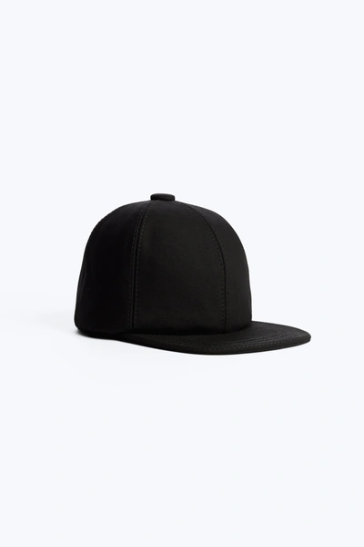 Marc Jacobs Backward Baseball Cap In Black