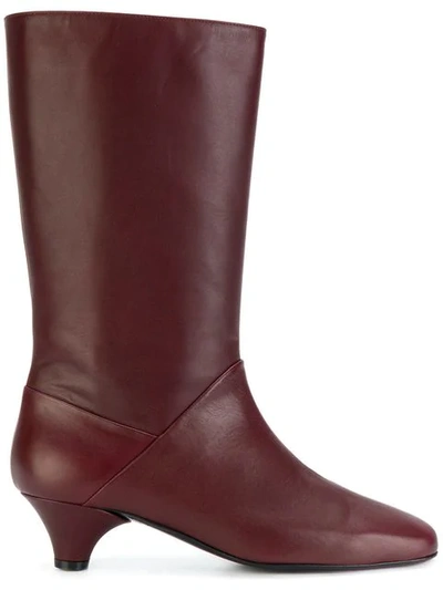 Marni Leather Knee Boots