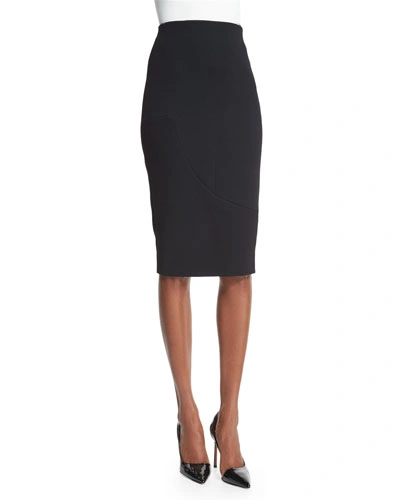 Victoria Beckham High-waist Pencil Skirt, Black | ModeSens