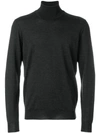 Drumohr Turtleneck Jumper In Grey