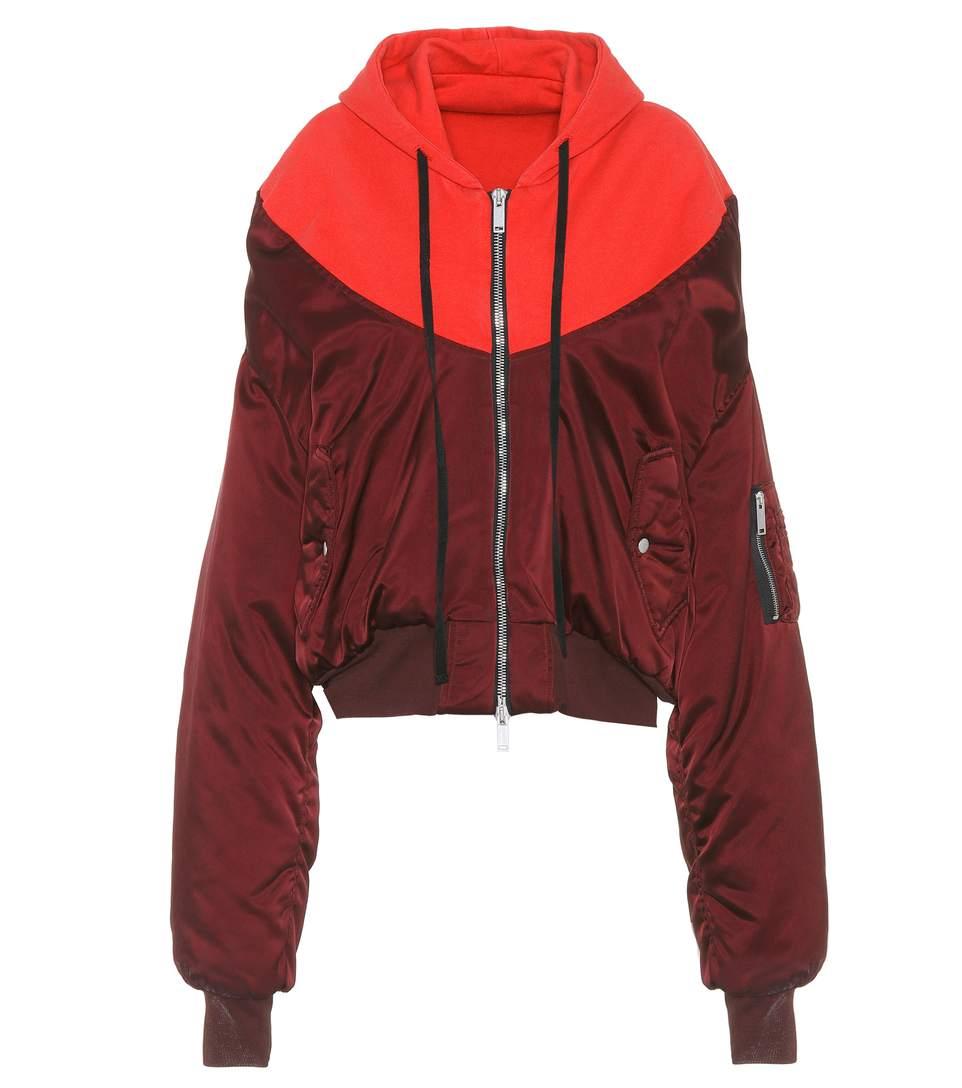 Ben Taverniti Unravel Project Bomber Jacket In Red | ModeSens
