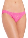 Hanky Panky Signature Lace Brazilian Bikini In Passion Pink