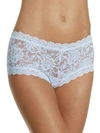Hanky Panky Lace Boyshorts In White Powder