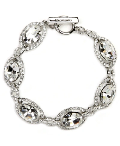 Givenchy Bracelet, Silver-tone Swarovski Element Bridal Bracelet