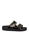 Proenza Schouler X Birkenstock Women's Arizona Slide Sandals In Black