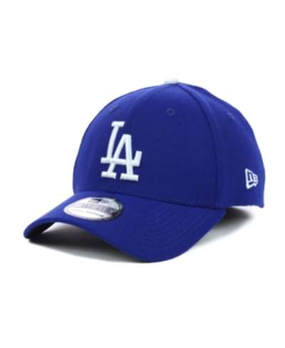 New Era Los Angeles Dodgers Mlb Team Classic 39thirty Stretch-fitted Cap In Royalblue