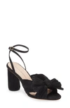 Loeffler Randall Camellia Knotted Sandal In Black