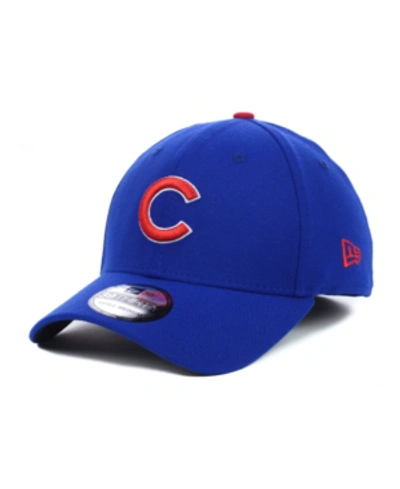 New Era Chicago Cubs Mlb Team Classic 39thirty Stretch-fitted Cap In Light Royal