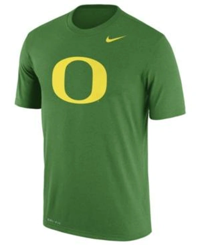 Nike Men's Oregon Ducks Legend Logo T-shirt In Green