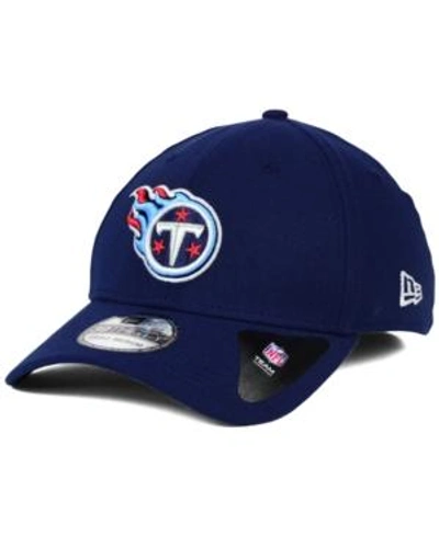 New Era Tennessee Titans New Team Classic 39thirty Cap In Navy