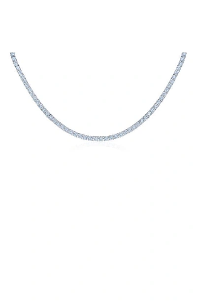 Kwiat Graduated Diamond Rivière Necklace In White Gold