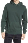 The Normal Brand Terry Pop Over Hoodie In Green