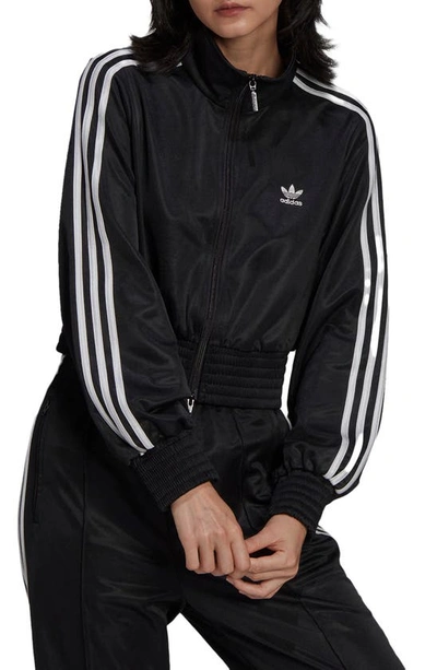Adidas Originals Marathon Reflective Track Jacket In Black