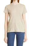 Atm Anthony Thomas Melillo Schoolboy Cotton Crewneck T-shirt In Sparrow