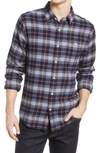 The Normal Brand Stephen Regular Fit Gingham Flannel Button-up Shirt In Conrad Plaid