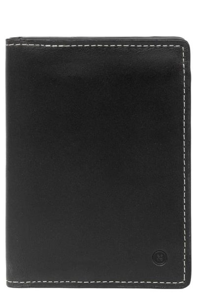 Pinoporte Diego Leather Wallet In Black