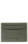 Pinoporte Diego Leather Card Case In Green