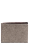 Pinoporte Nino Leather Wallet In Forest Sage