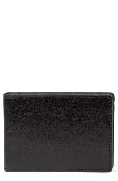 Pinoporte Brunello Leather Wallet In Black