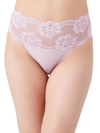 Wacoal Women's Light & Lacy Hi-cut Brief Underwear 879363 In Dawn Pink