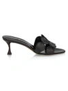 Manolo Blahnik Haribalmu Sandal - Black - Atterley