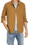 Rails Runson Slim Fit Button-up Shirt In Golden Rod