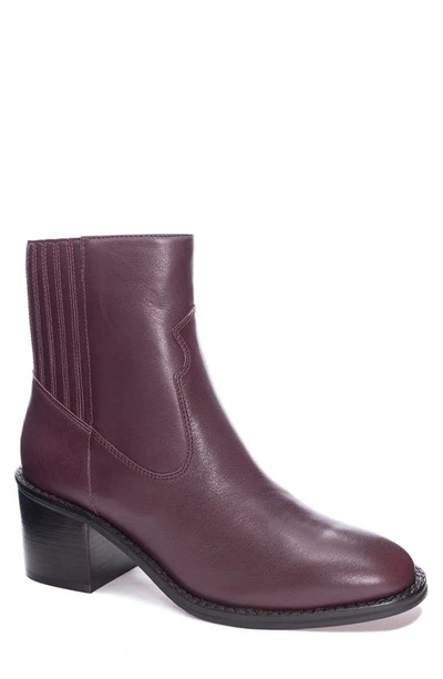 42 Gold Miley Bootie In Burgundy