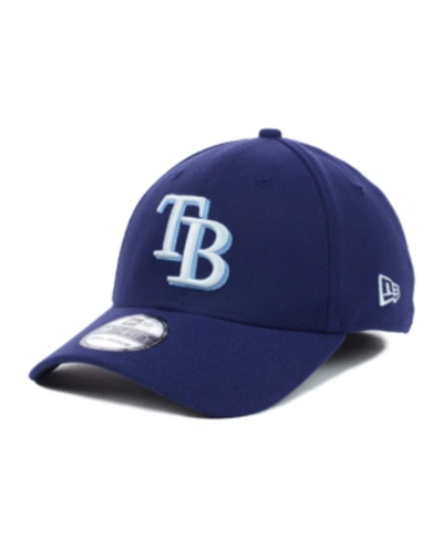 New Era Tampa Bay Rays Mlb Team Classic 39thirty Stretch-fitted Cap In Navy