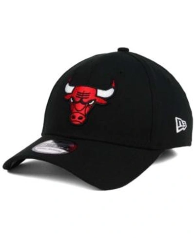 New Era Chicago Bulls Team Classic 39thirty Cap In Black